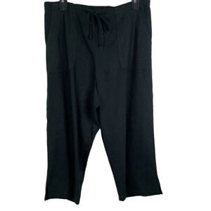 Vintage Studio Women Straight-Leg‎ Cropped Pants Size L